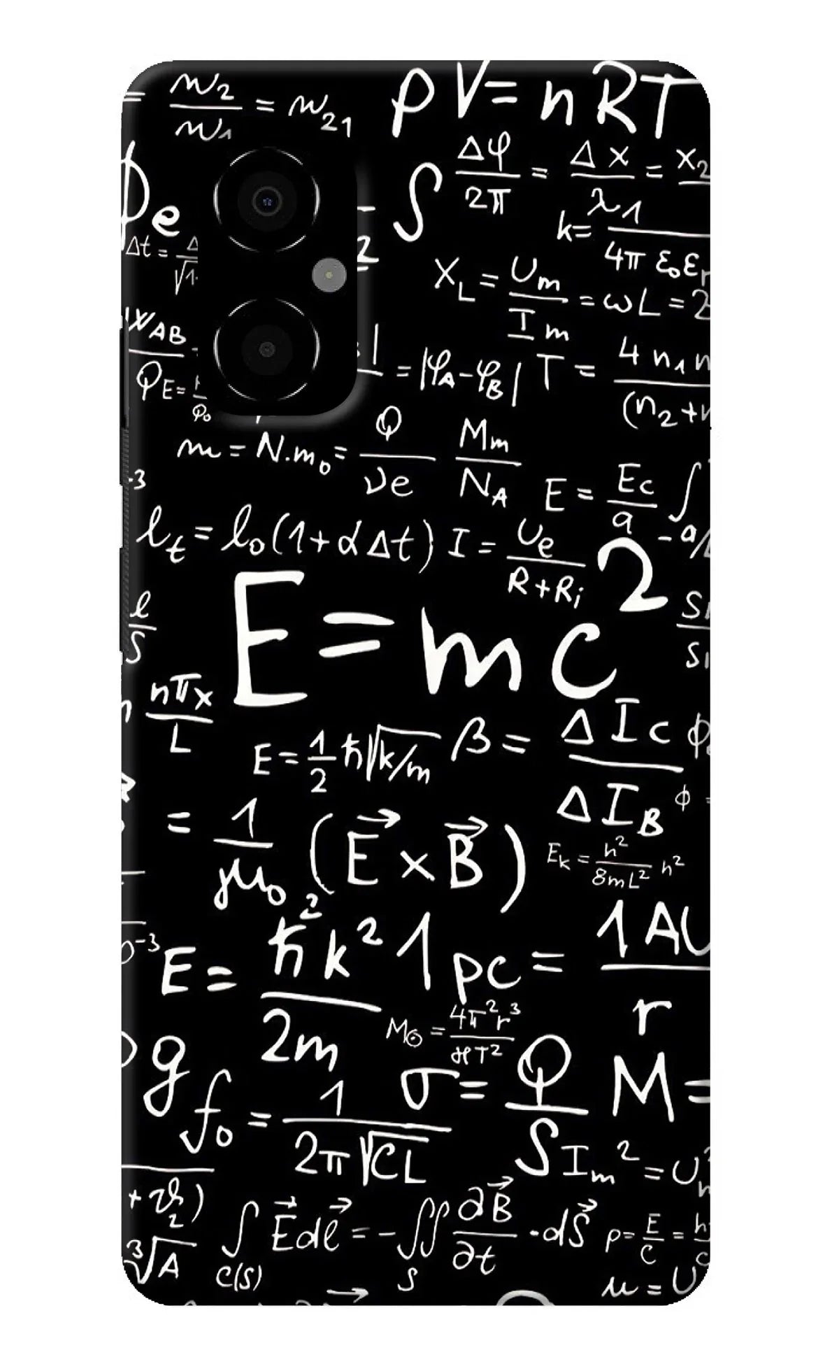 Physics Formula Poco M4 5G Back Cover