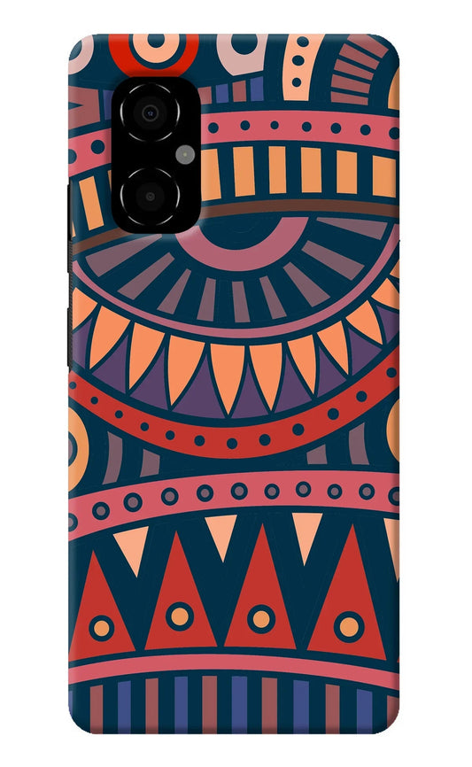 African Culture Design Poco M4 5G Back Cover