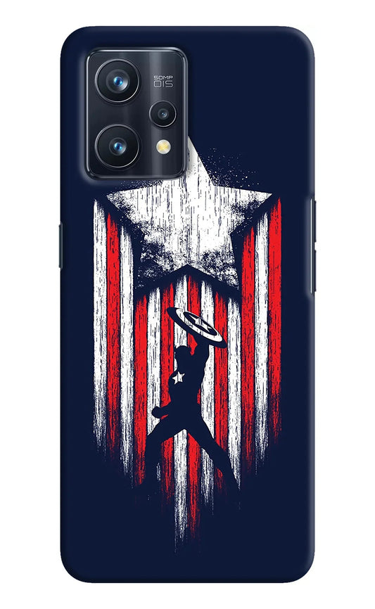 Captain America Marvel Art Realme 9 Pro+ 5G Back Cover
