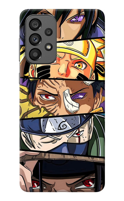 Naruto Character Samsung A73 5G Back Cover