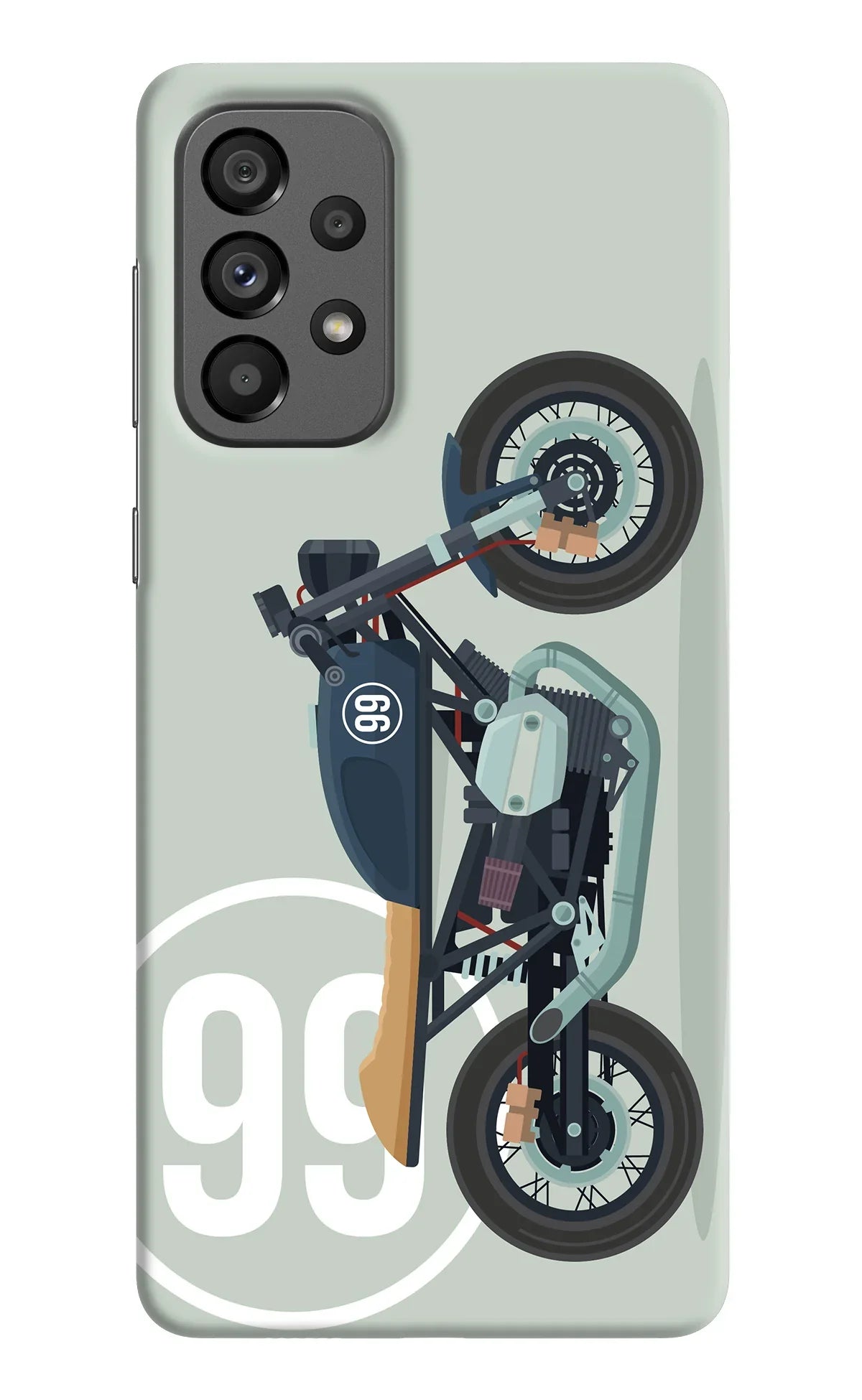 Classic Cafe Racer 99 Samsung A73 5G Back Cover