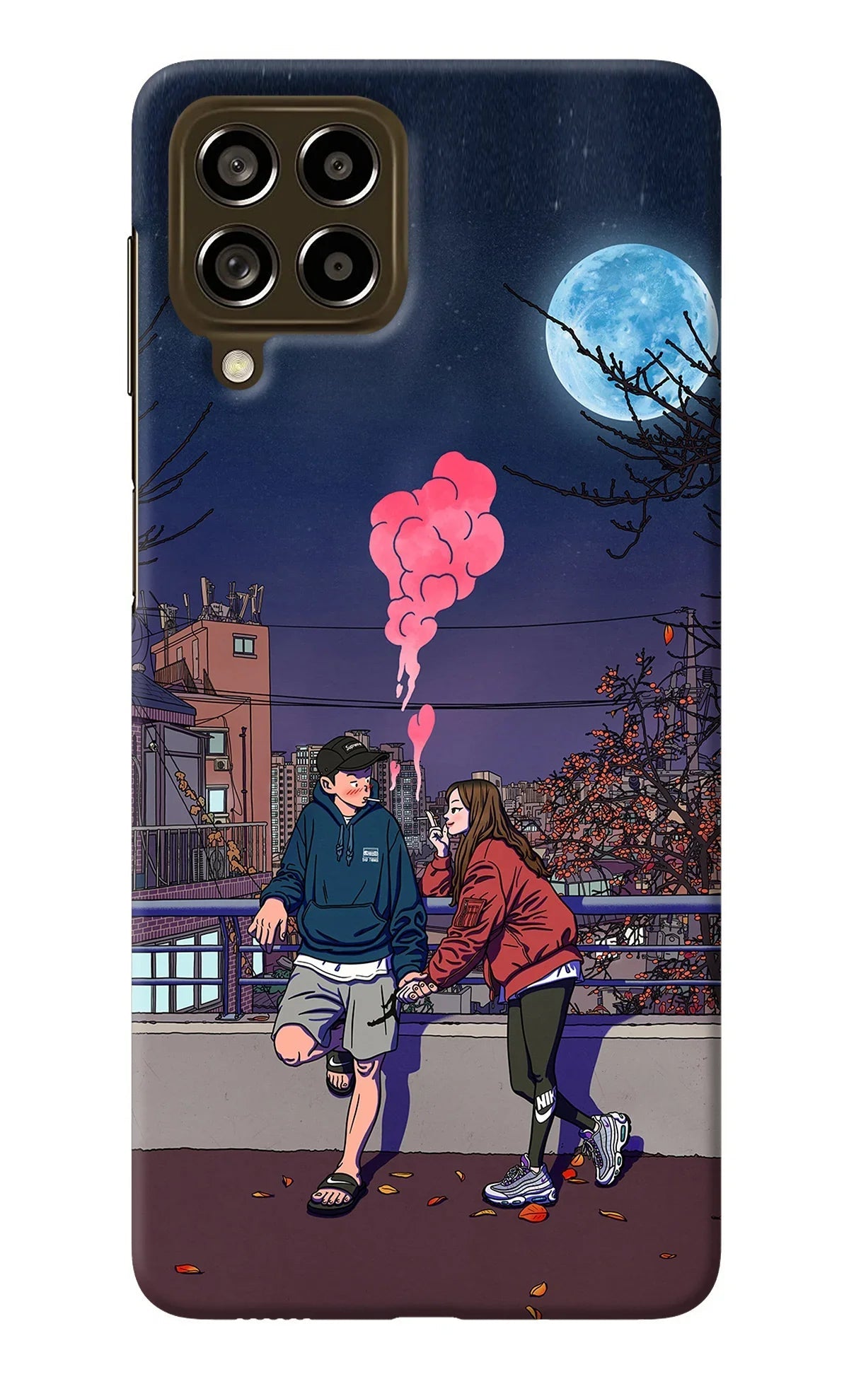 Chilling Couple Samsung M53 5G Back Cover