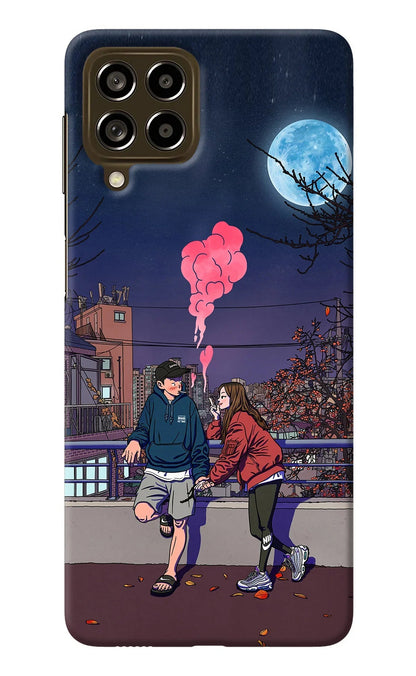 Chilling Couple Samsung M53 5G Back Cover