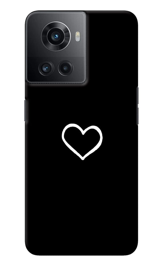 Heart OnePlus 10R 5G Back Cover