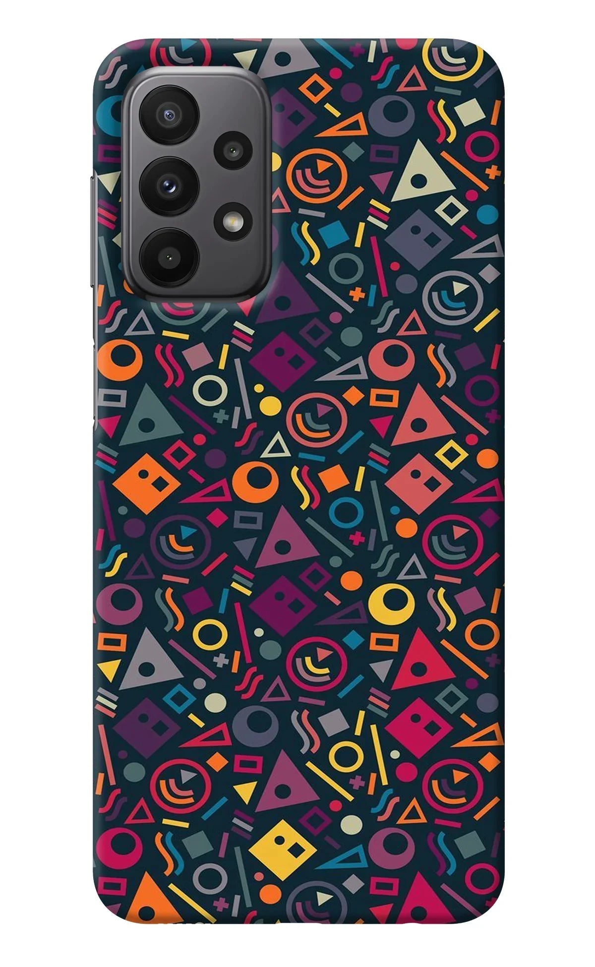 Geometric Abstract Samsung A23 Back Cover