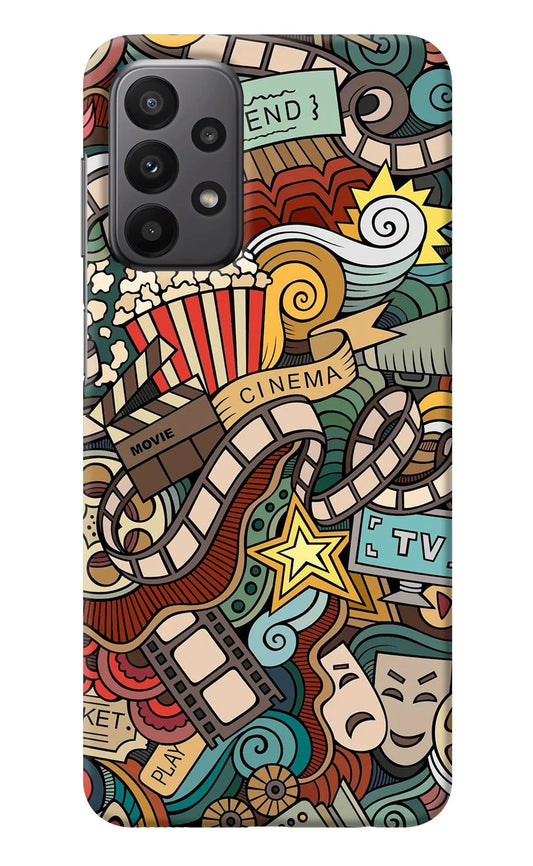 Cinema Abstract Samsung A23 Back Cover