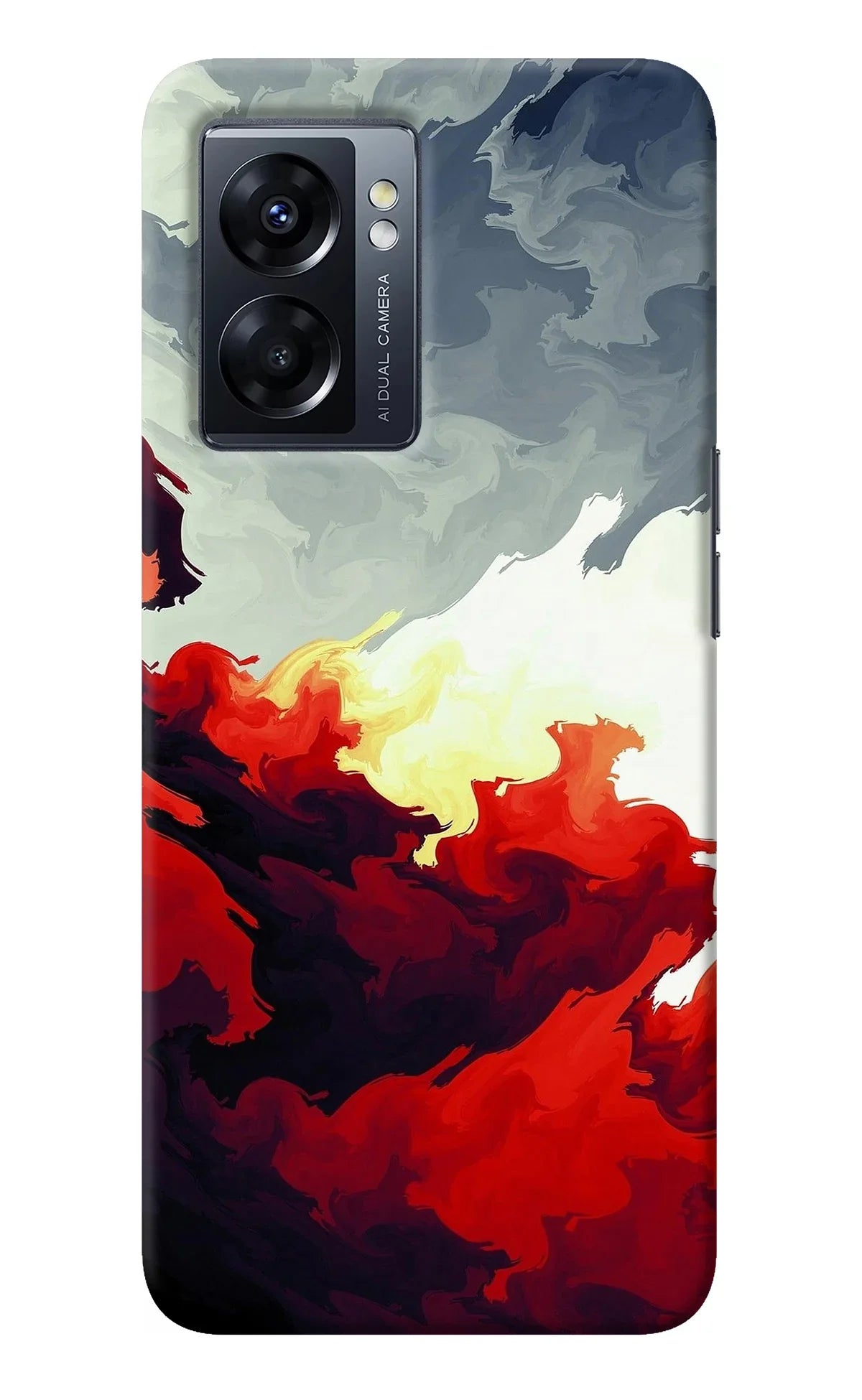 Fire Cloud Oppo K10 5G Back Cover