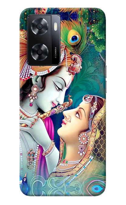 Lord Radha Krishna Oppo A57 2022 Back Cover