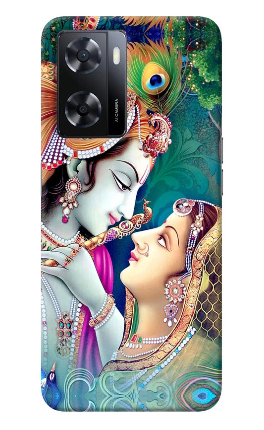 Lord Radha Krishna Oppo A57 2022 Back Cover