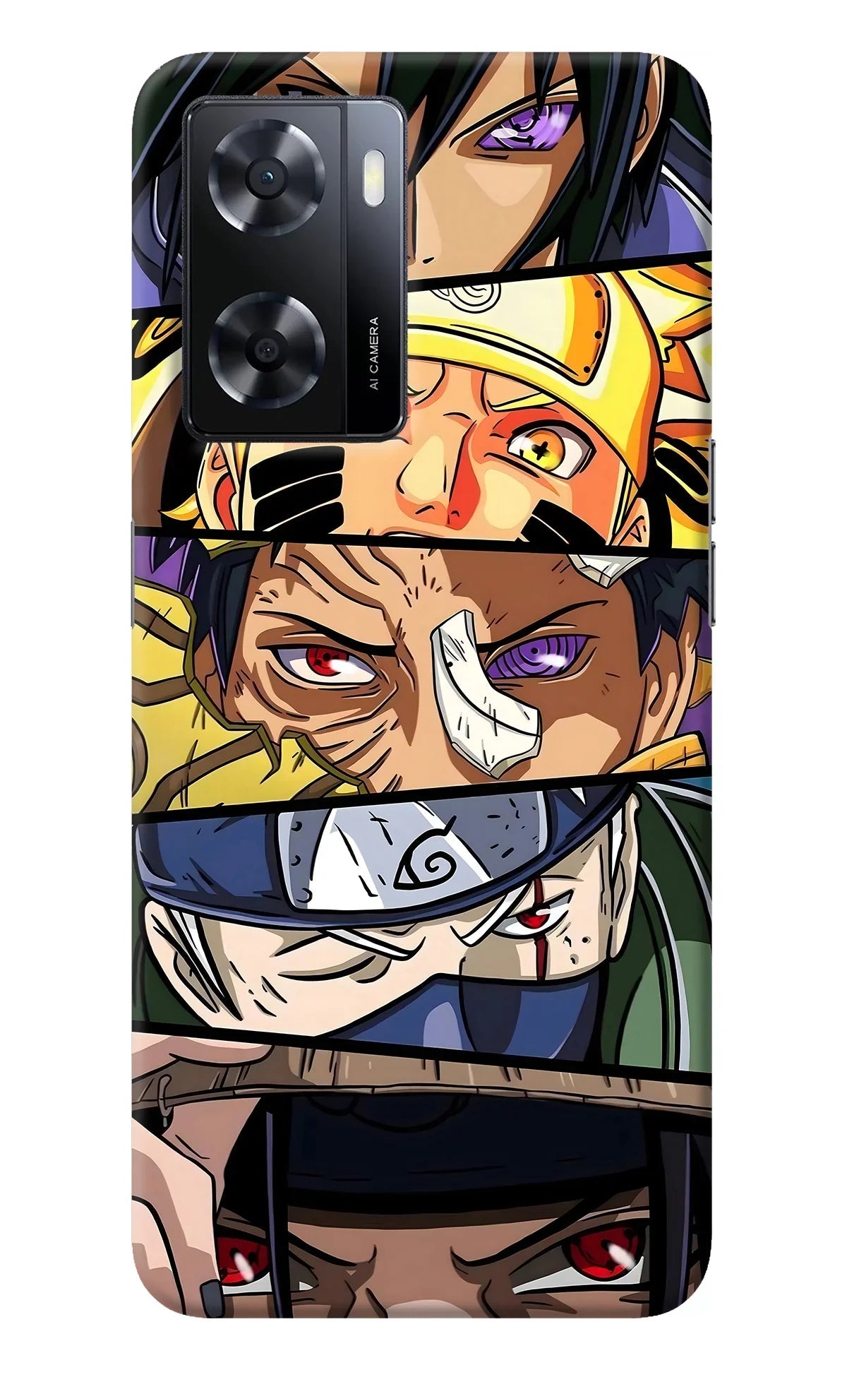 Naruto Character Oppo A57 2022 Back Cover