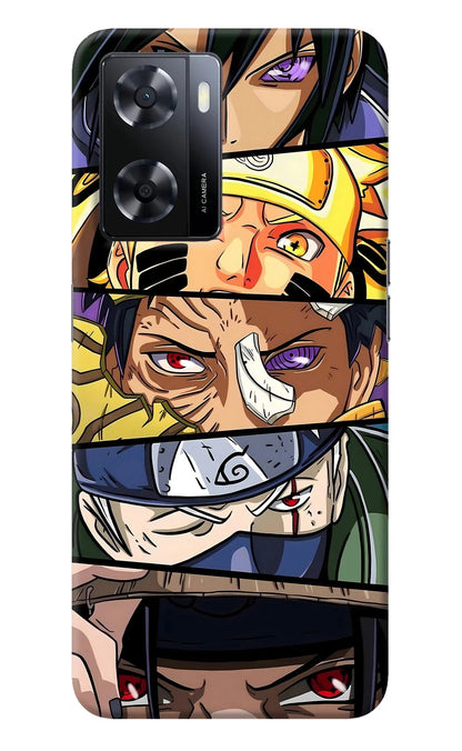 Naruto Character Oppo A57 2022 Back Cover