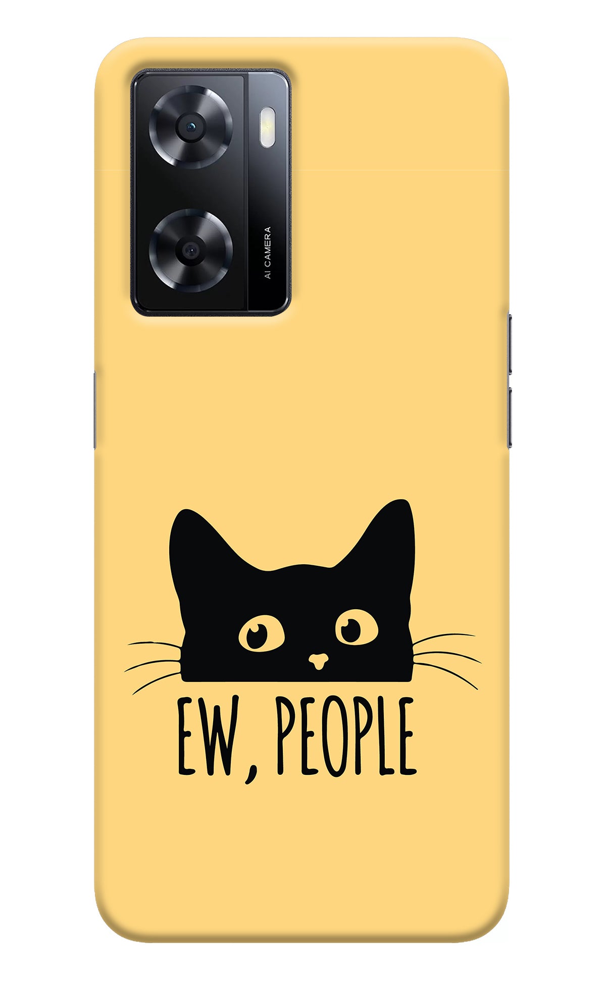 Ew People Catitude Oppo A57 2022 Back Cover