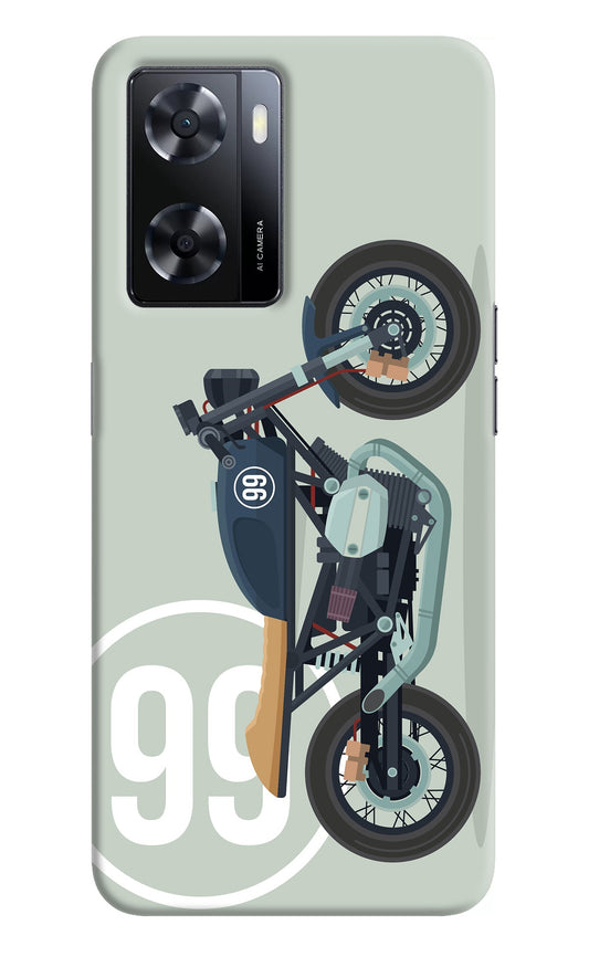 Classic Cafe Racer 99 Oppo A57 2022 Back Cover