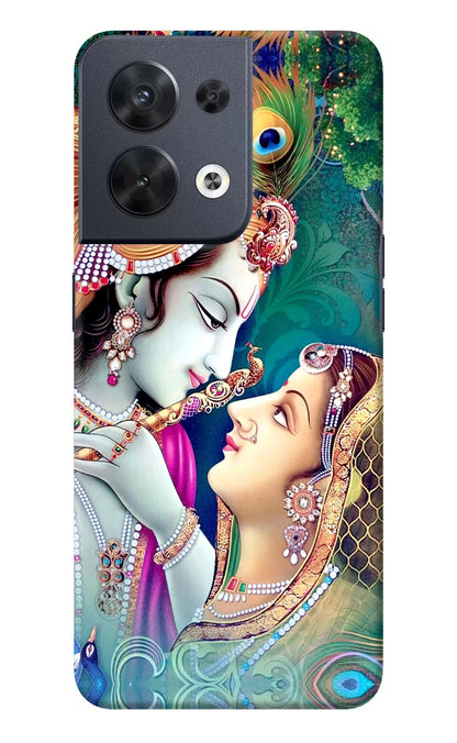 Lord Radha Krishna Oppo Reno8 Back Cover