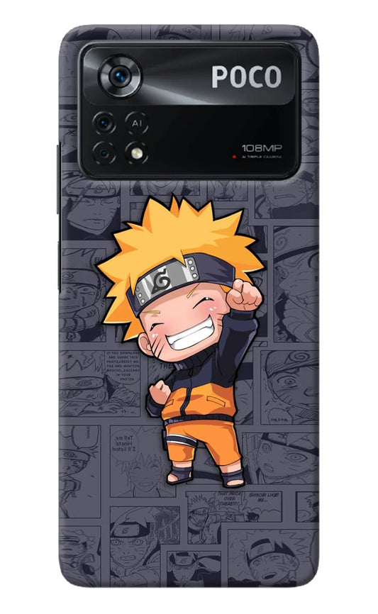 Chota Naruto Poco X4 Pro Back Cover