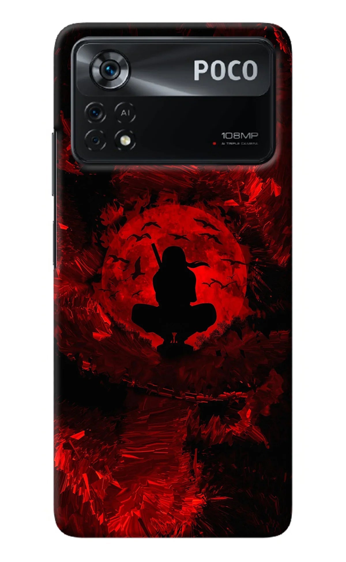 Itachi Uchiha Poco X4 Pro Back Cover