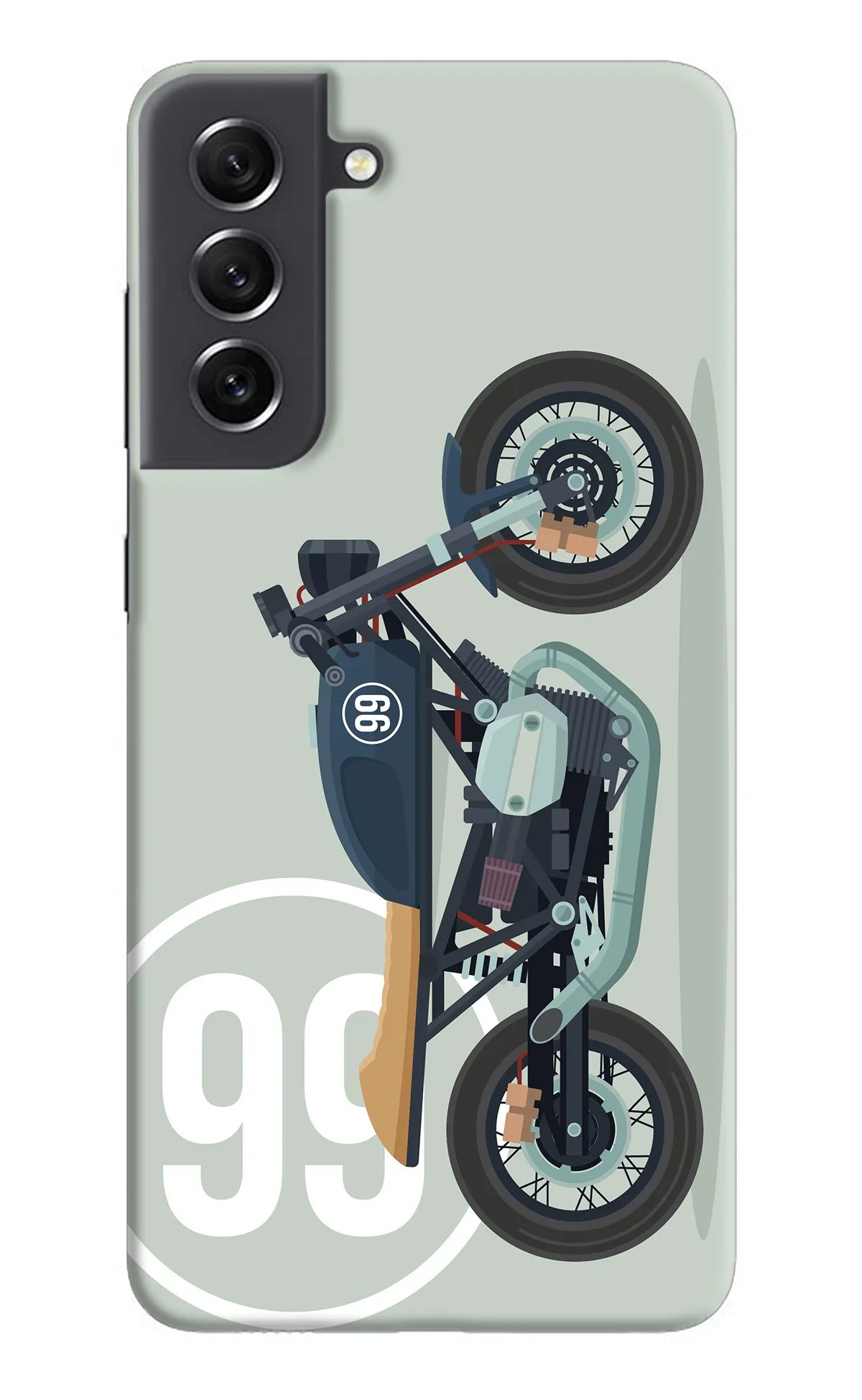 Classic Cafe Racer 99 Samsung S21 FE 5G Back Cover