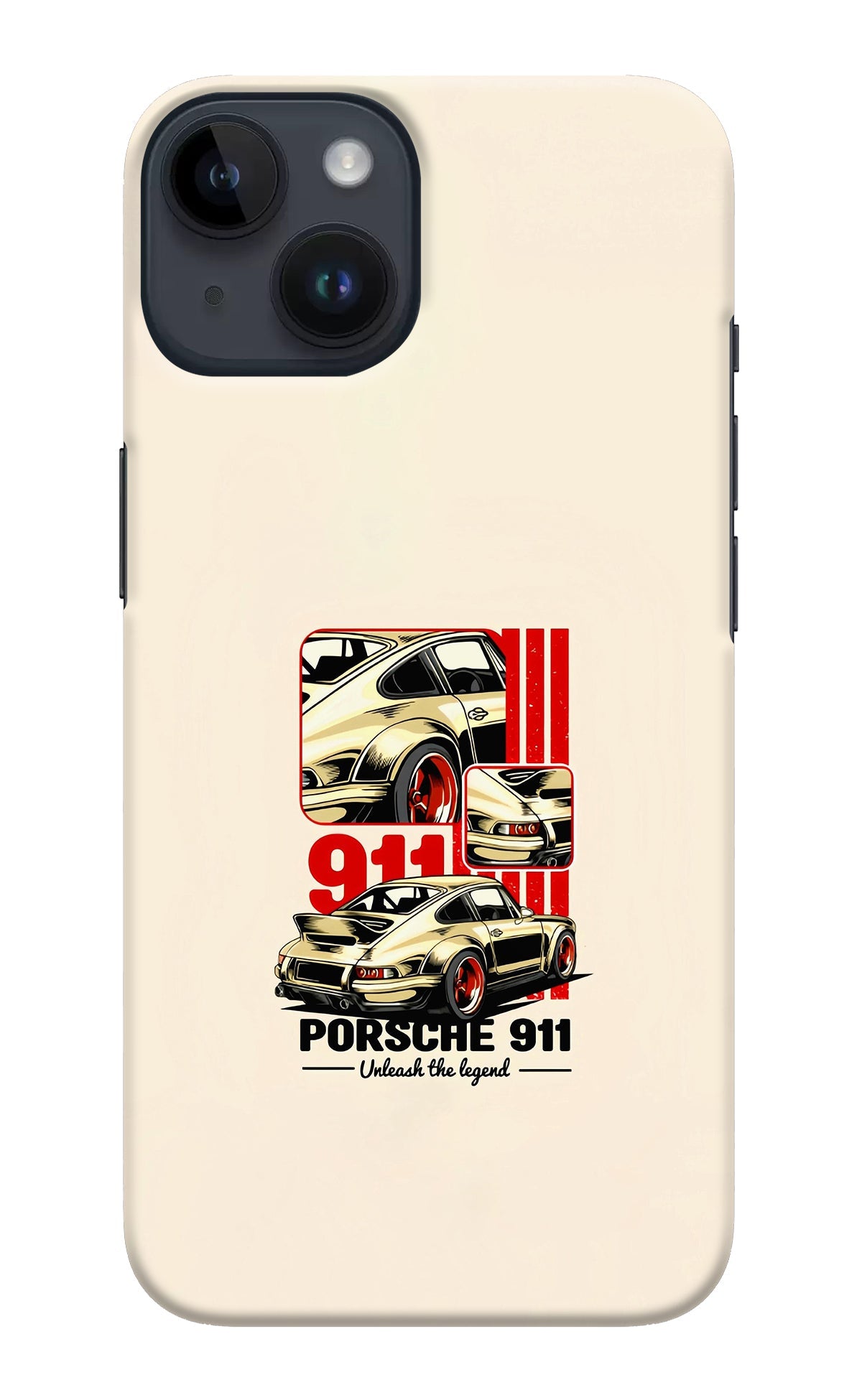 Classic Porsche 911 iPhone 14 Back Cover