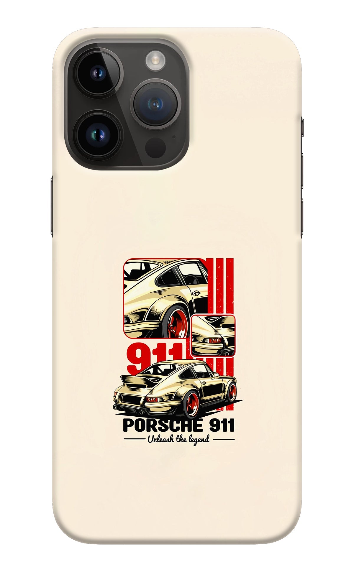 Classic Porsche 911 iPhone 14 Pro Max Back Cover