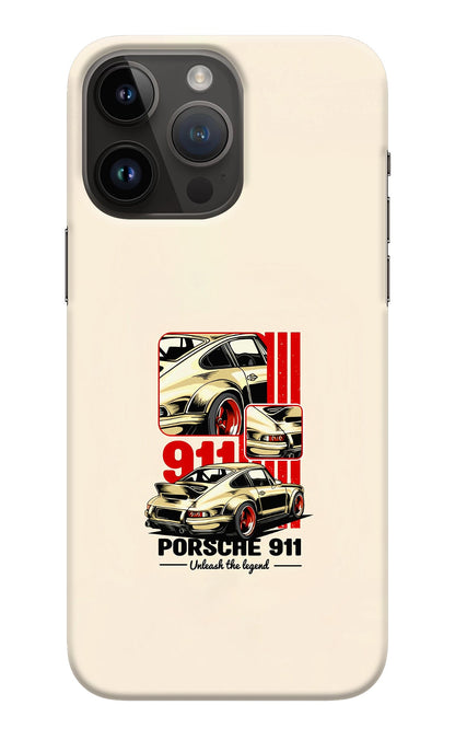 Classic Porsche 911 iPhone 14 Pro Max Back Cover
