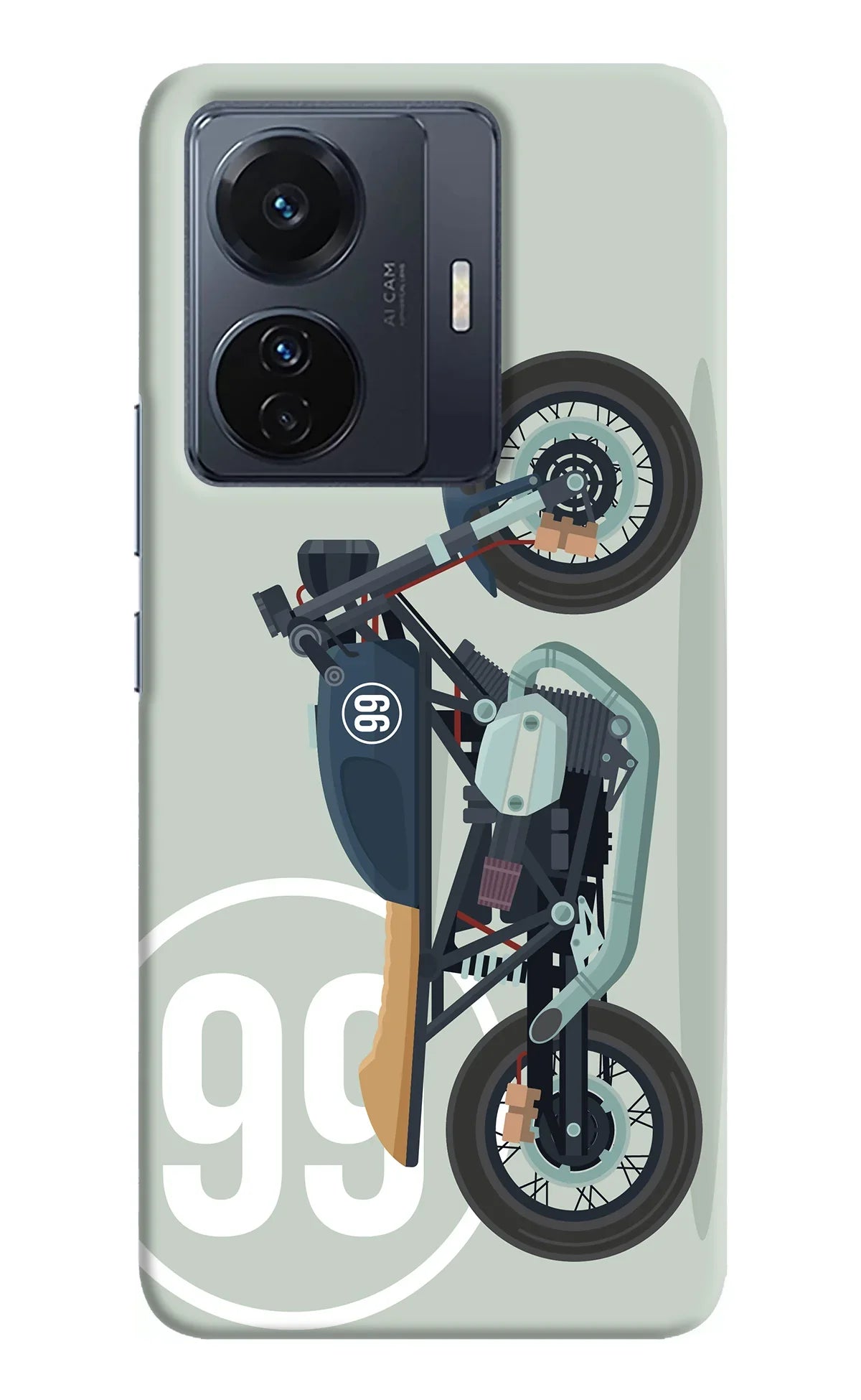 Classic Cafe Racer 99 Vivo T1 Pro 5G Back Cover