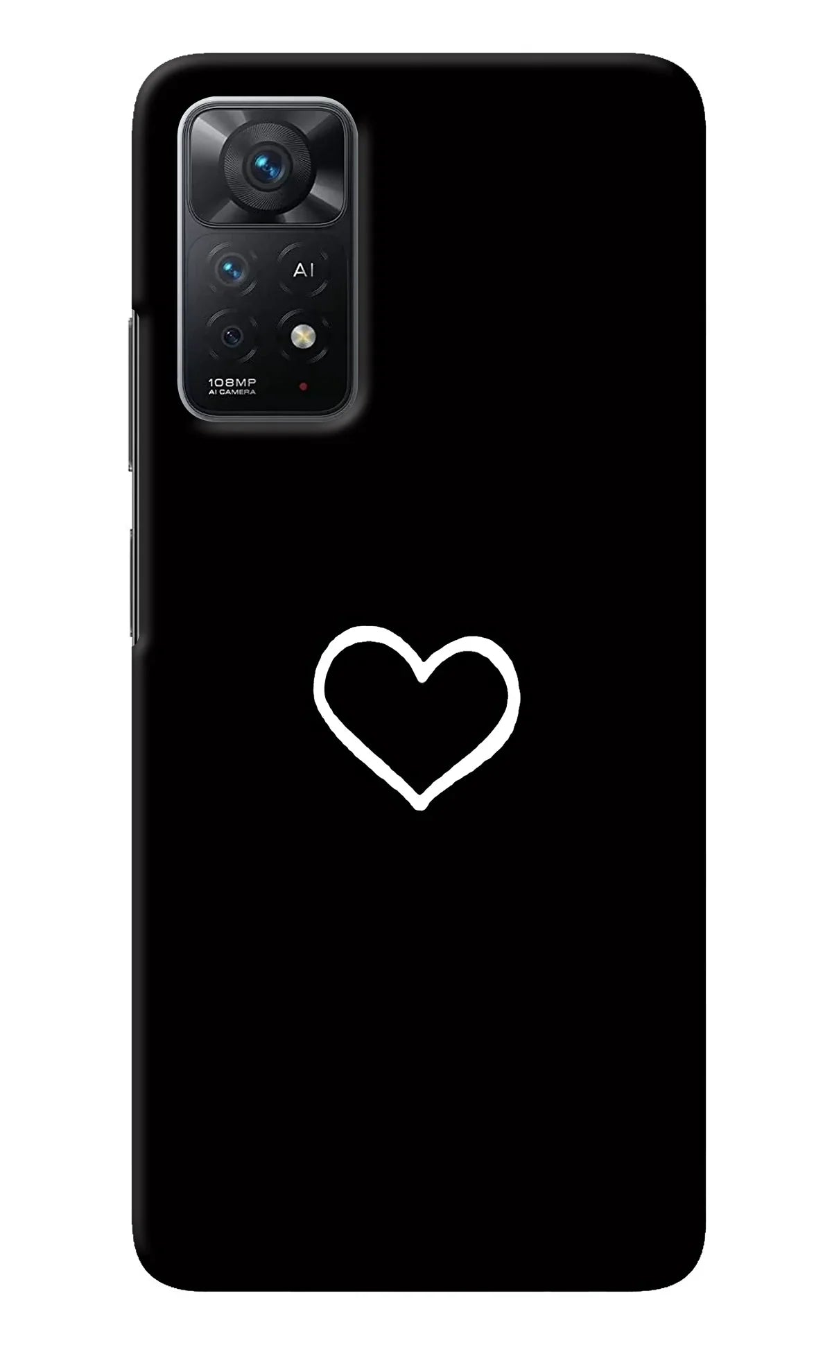 Heart Redmi Note 11 Pro+ 5G Back Cover