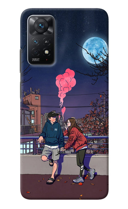Chilling Couple Redmi Note 11 Pro+ 5G Back Cover