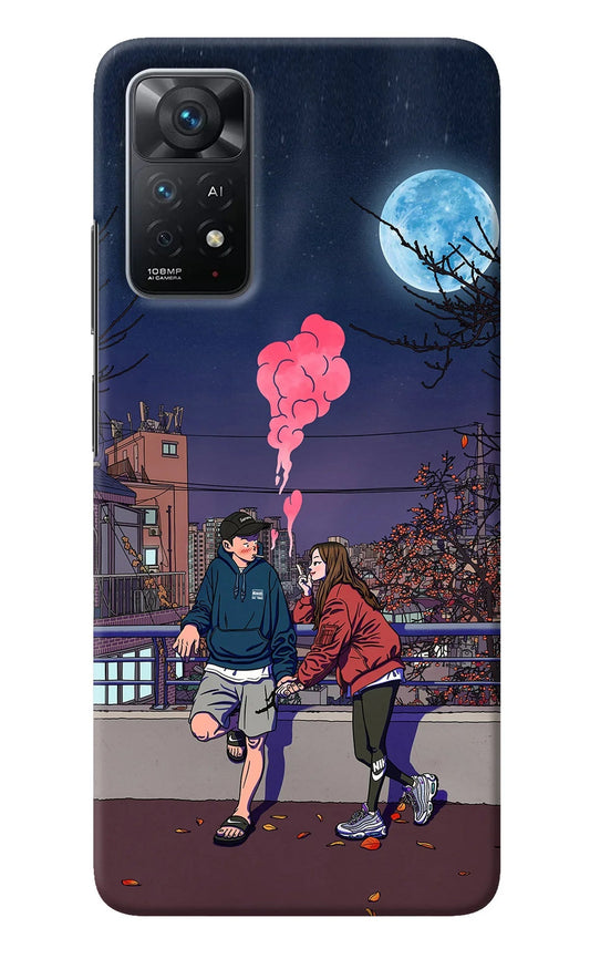 Chilling Couple Redmi Note 11 Pro+ 5G Back Cover