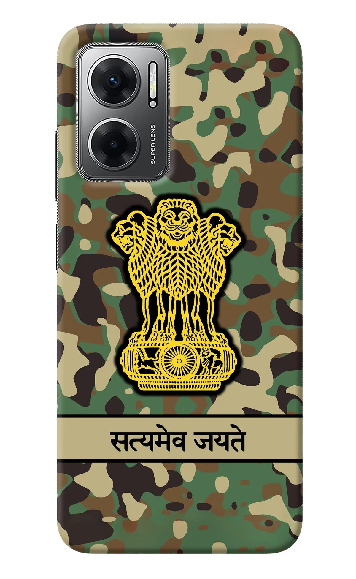 Satyamev Jayate Army Redmi 11 Prime 5G Back Cover