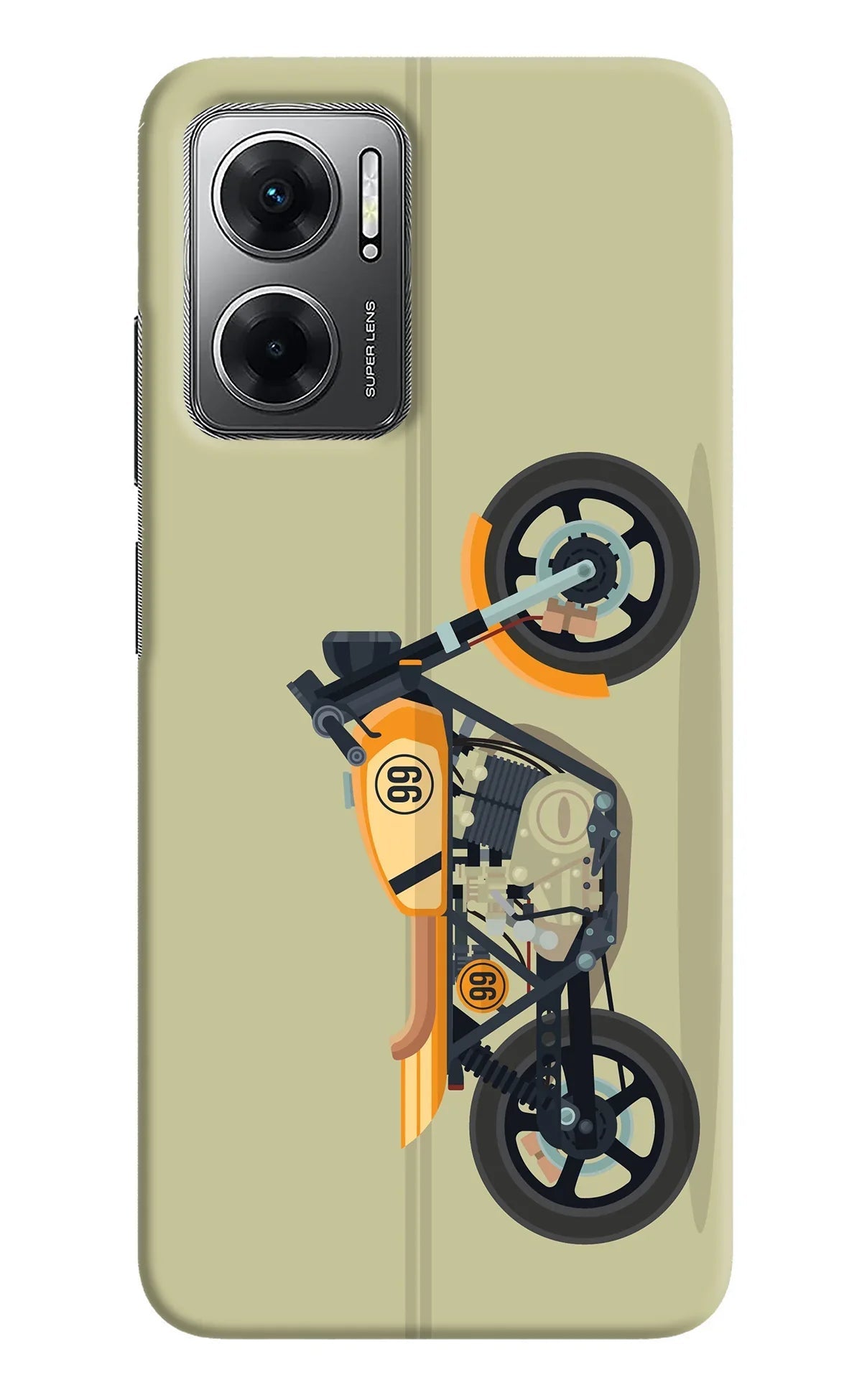 Vertical Speedster Redmi 11 Prime 5G Back Cover