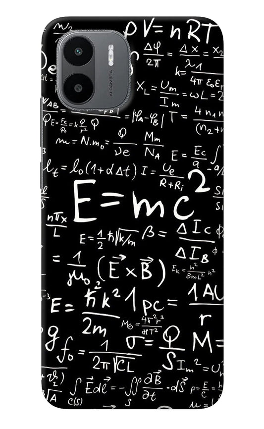 Physics Formula Redmi A1/A2 Back Cover