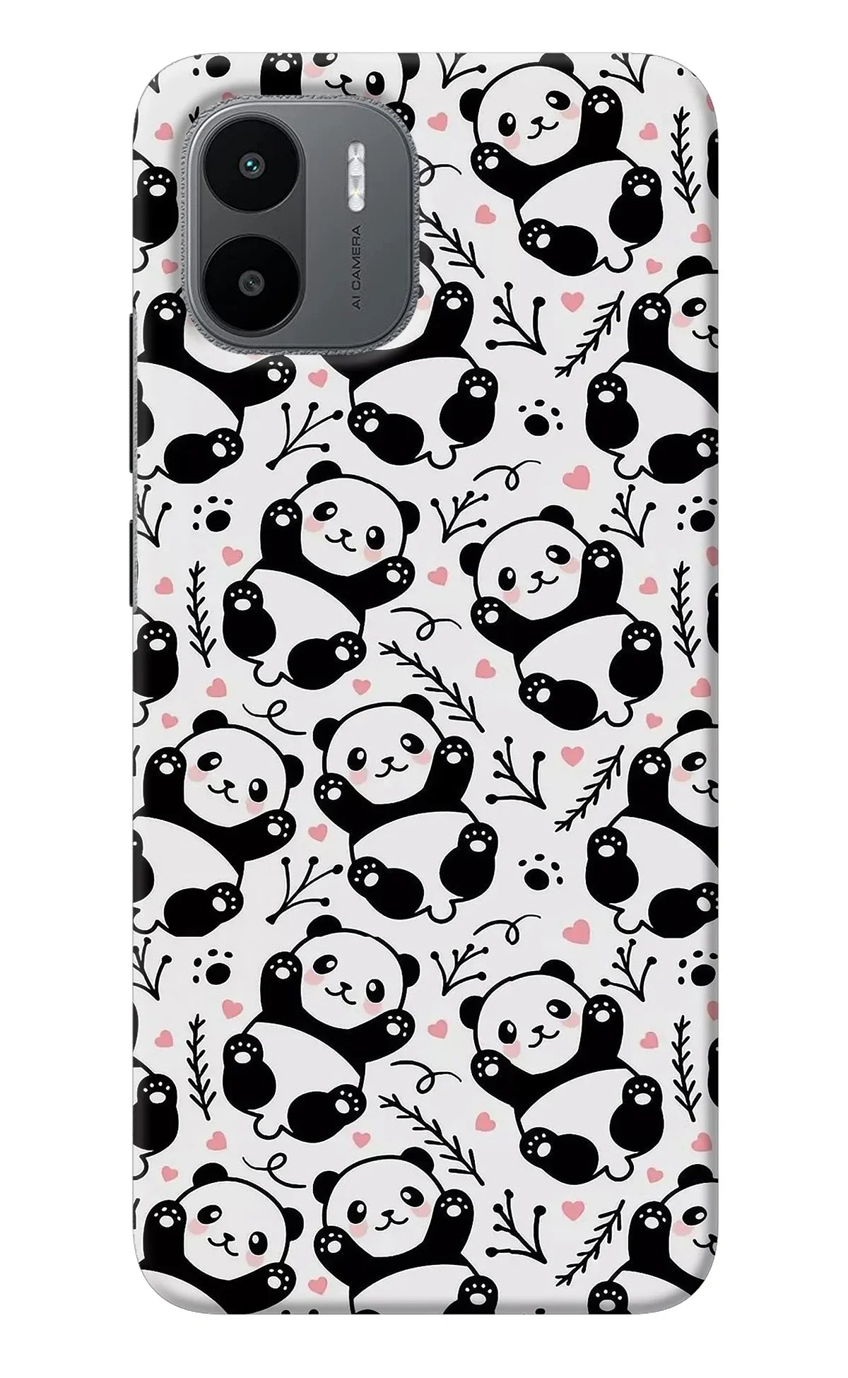 Cute Panda Redmi A1/A2 Back Cover