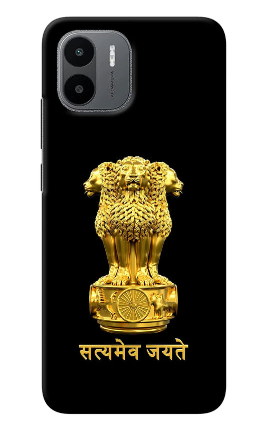Satyamev Jayate Golden Redmi A1/A2 Back Cover