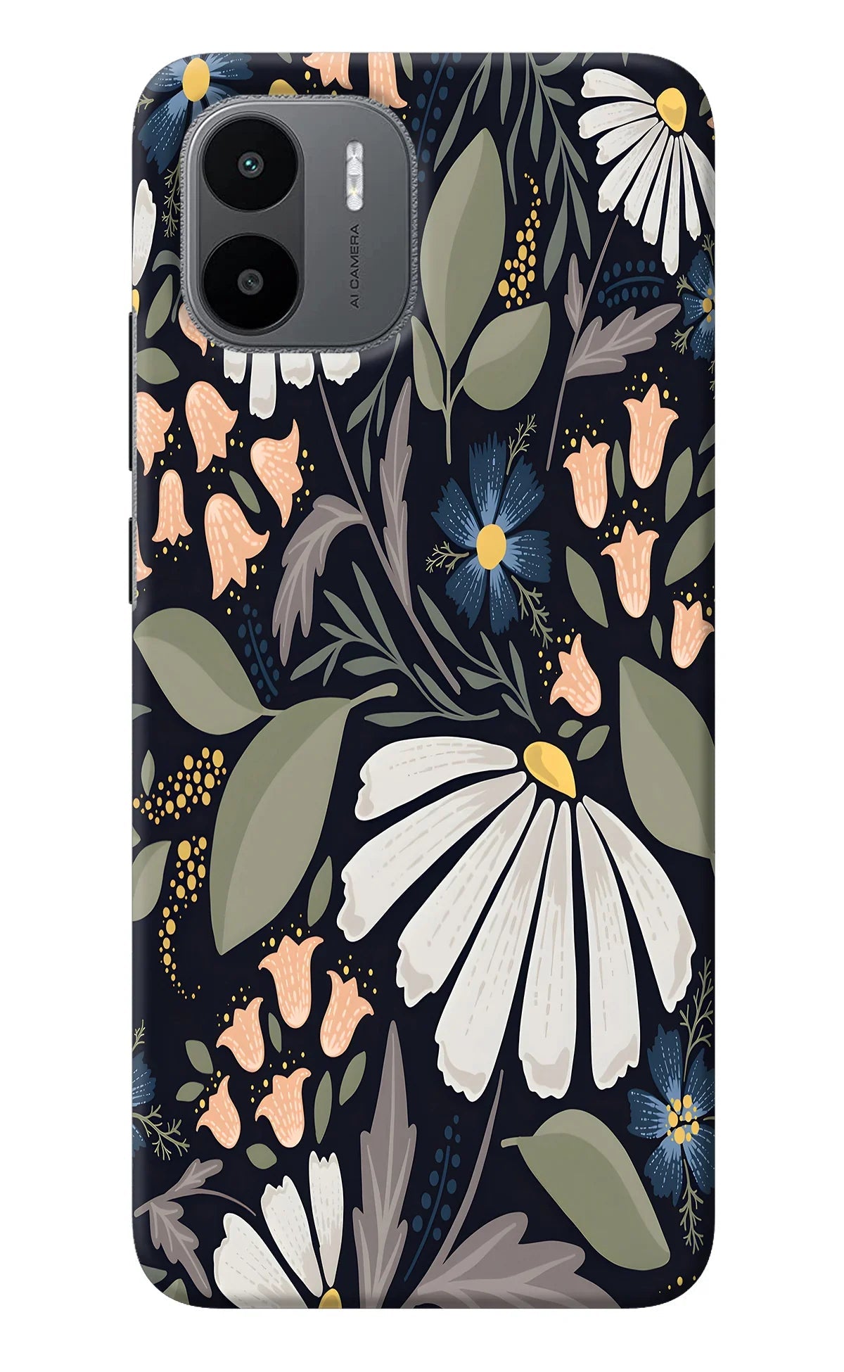 Flowers Art Redmi A1/A2 Back Cover