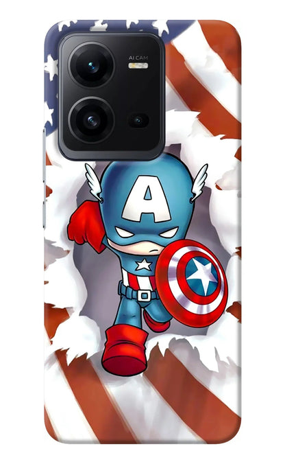 Captain America Vivo V25 5G Back Cover