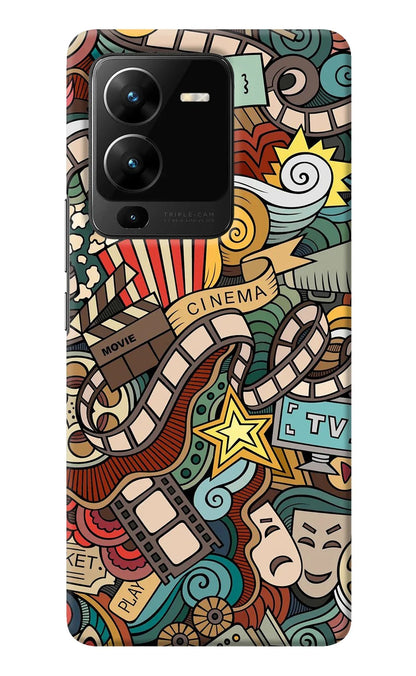 Cinema Abstract Vivo V25 Pro 5G Back Cover