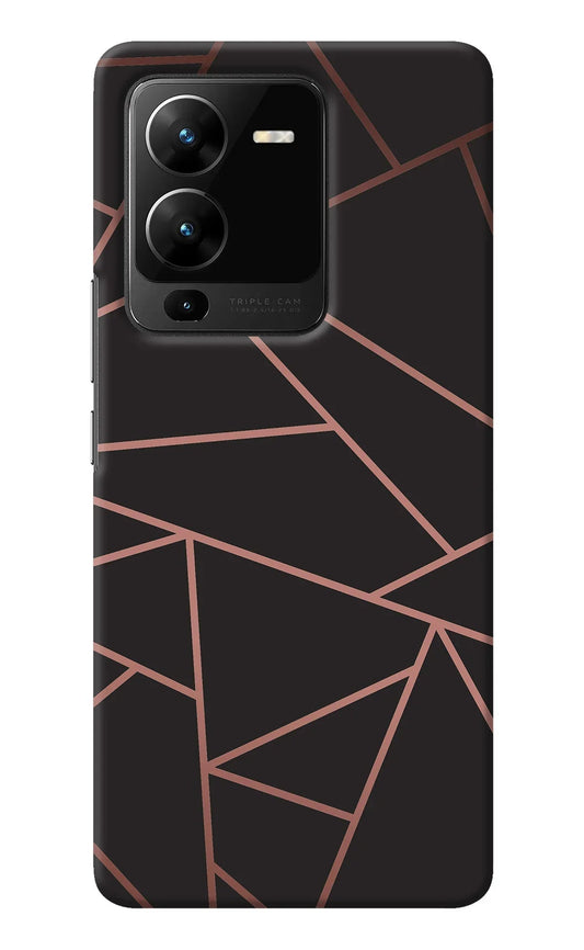Geometric Pattern Vivo V25 Pro 5G Back Cover