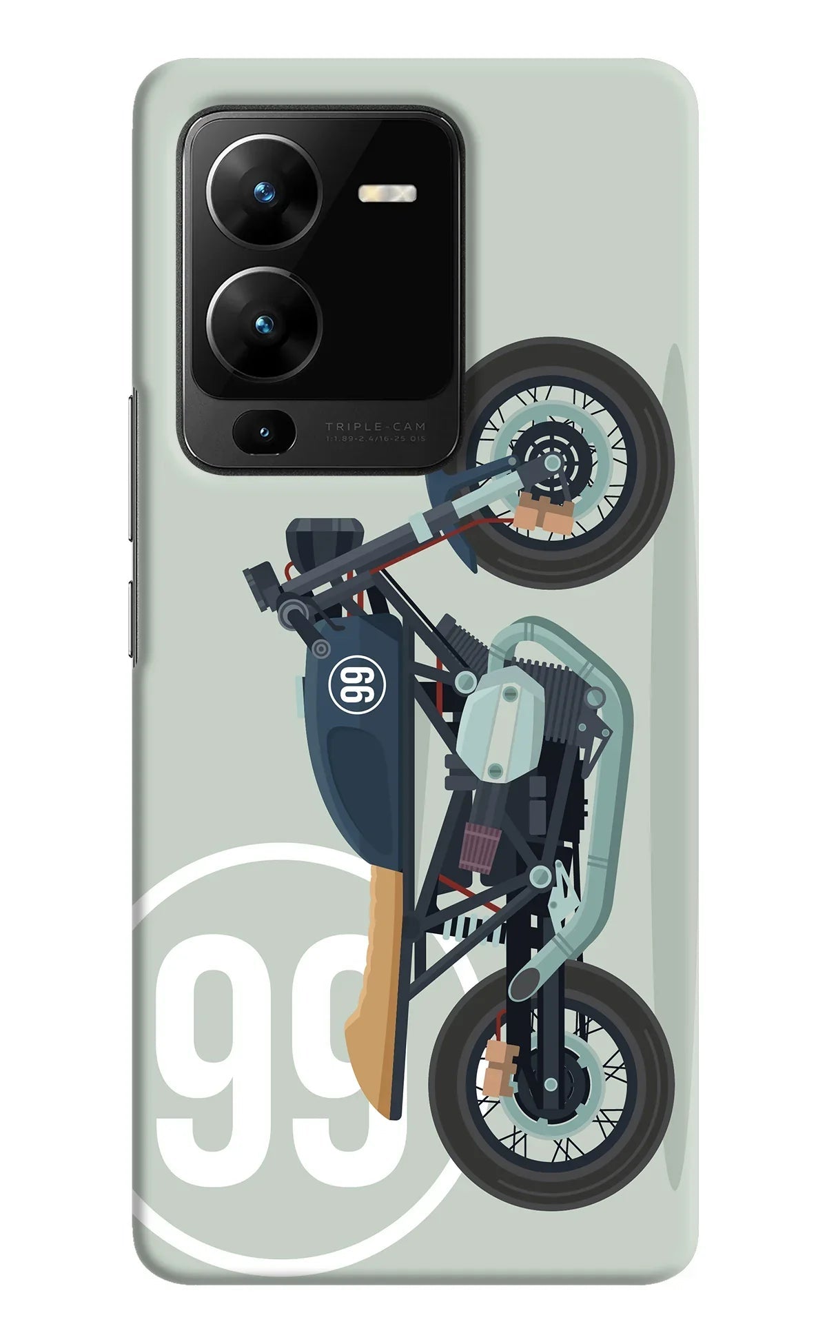 Classic Cafe Racer 99 Vivo V25 Pro 5G Back Cover