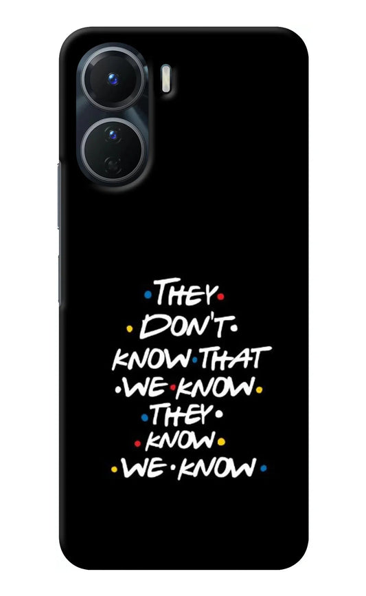 FRIENDS Dialogue Vivo Y16 Back Cover