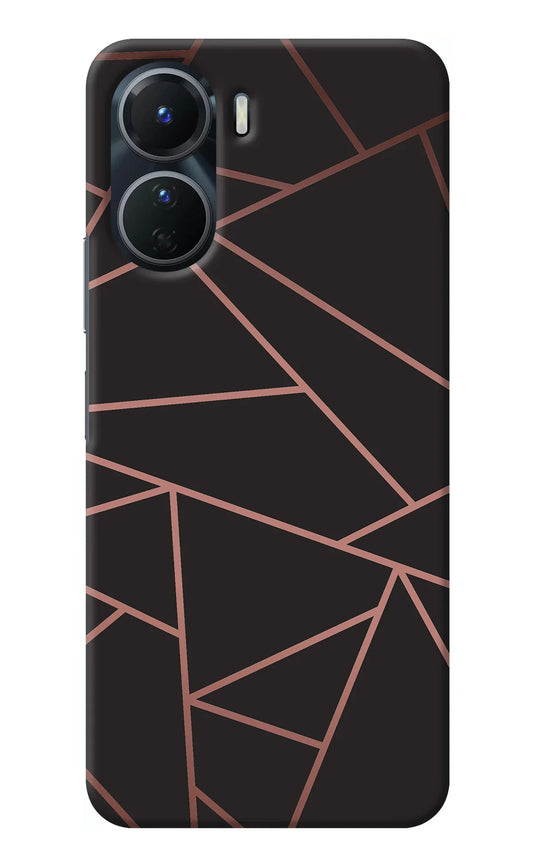 Geometric Pattern Vivo Y16 Back Cover