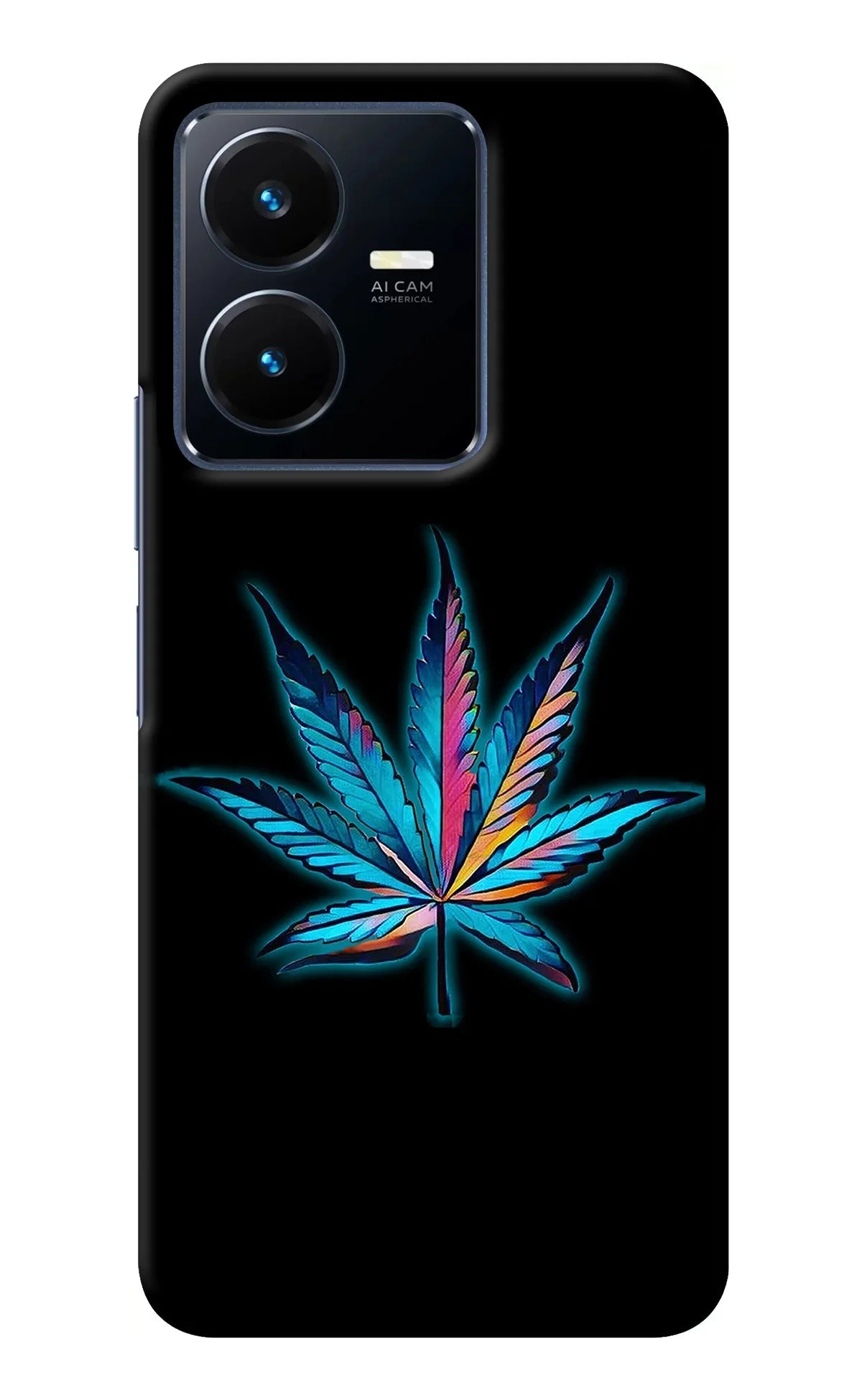Weed Vivo Y22 Back Cover