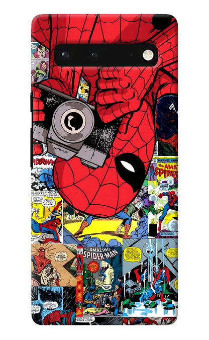 Spider Man Google Pixel 6 Back Cover