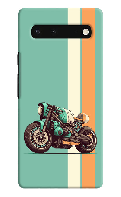 Striped Moto Drift Google Pixel 6 Back Cover