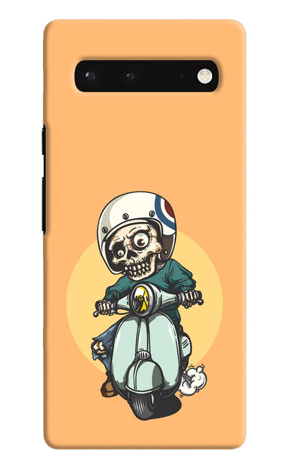 Undead Biker Google Pixel 6 Back Cover