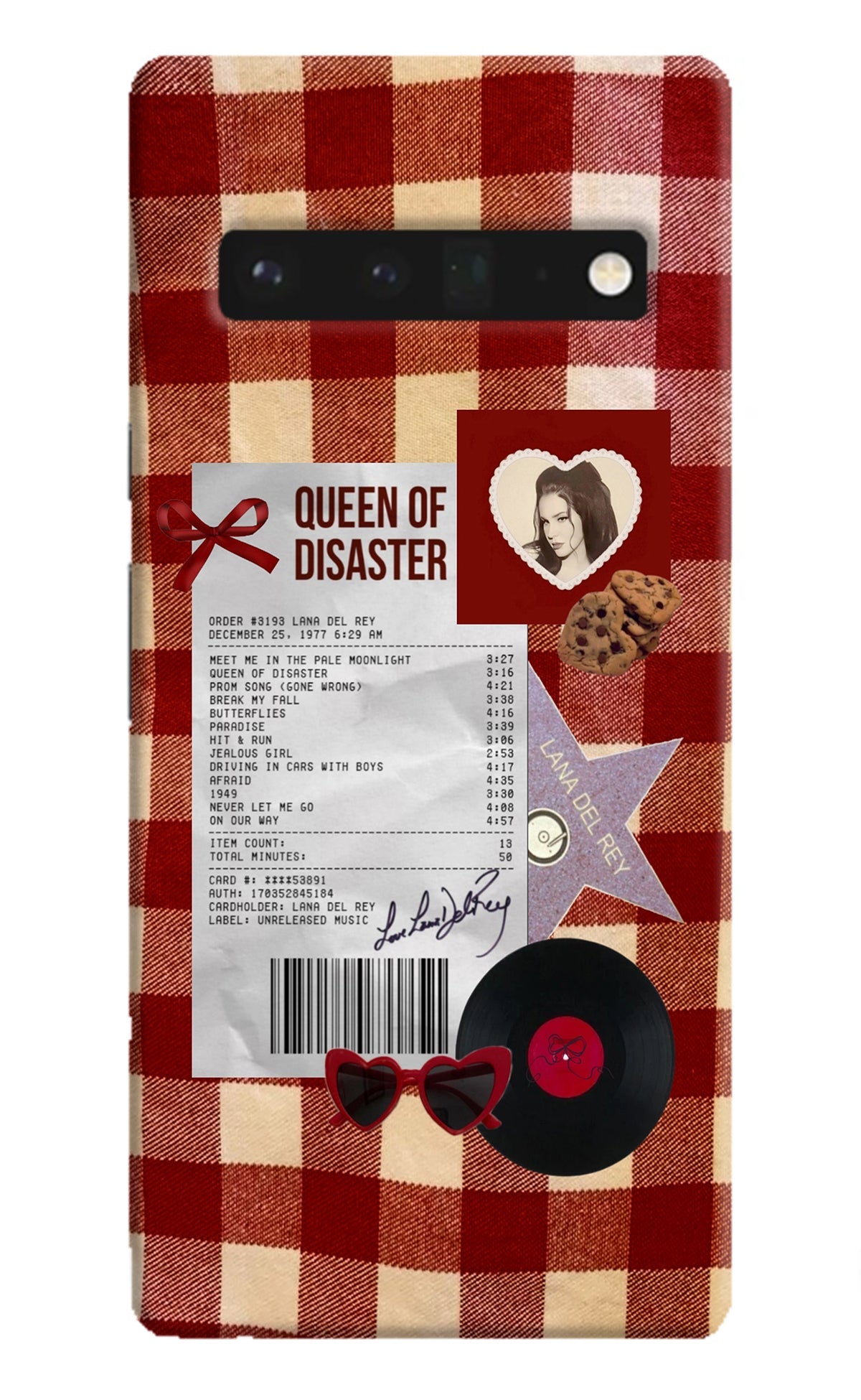 Queen of Disaster Google Pixel 6 Pro Back Cover