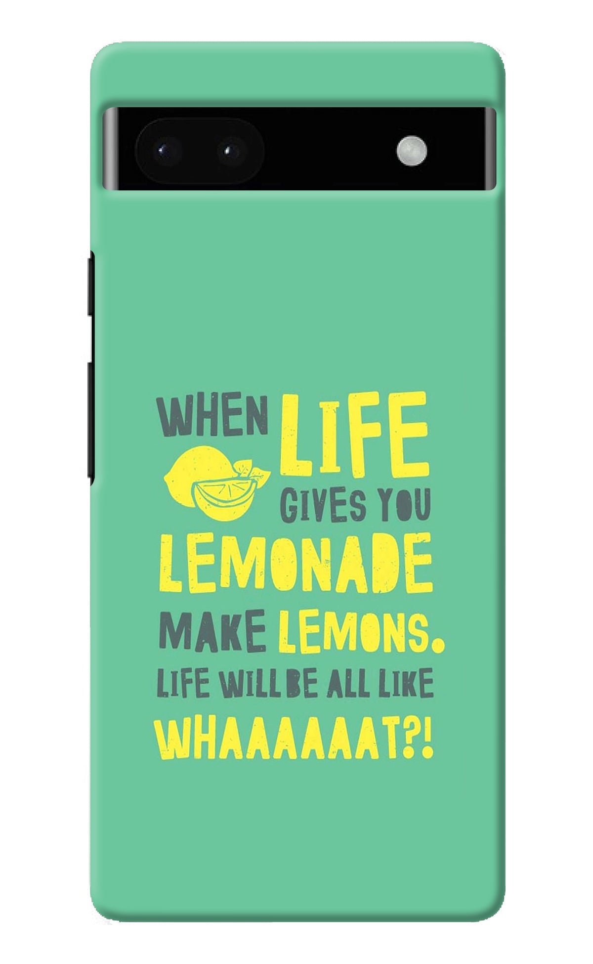 Quote Google Pixel 6A Back Cover