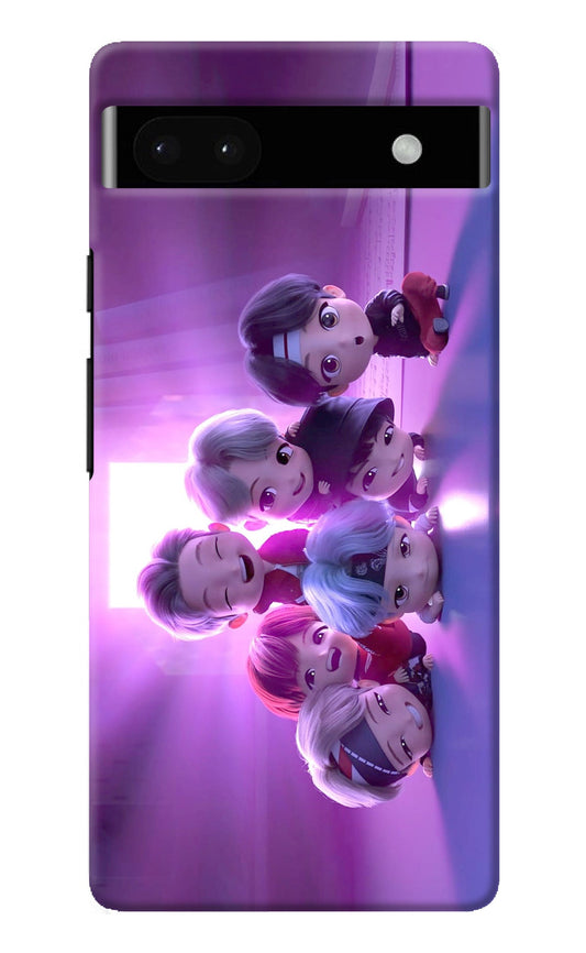 BTS Chibi Google Pixel 6A Back Cover