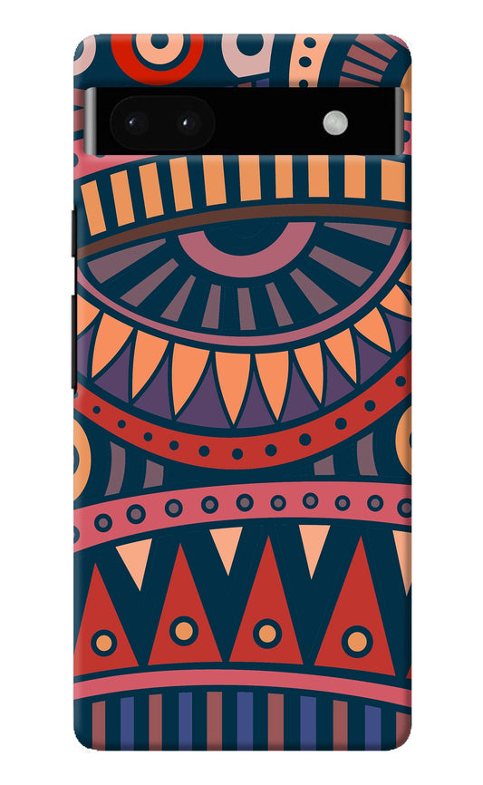 African Culture Design Google Pixel 6A Back Cover
