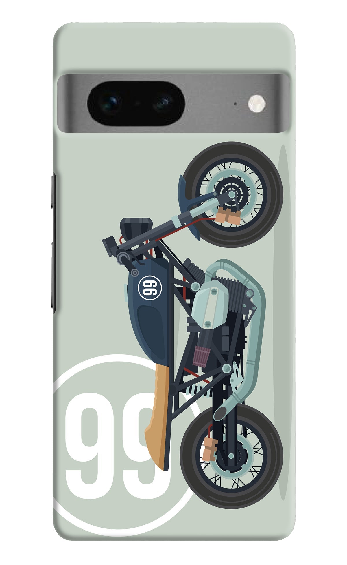 Classic Cafe Racer 99 Google Pixel 7 Back Cover