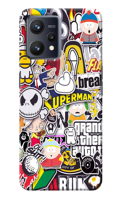 Sticker Bomb Realme 9 4G Back Cover